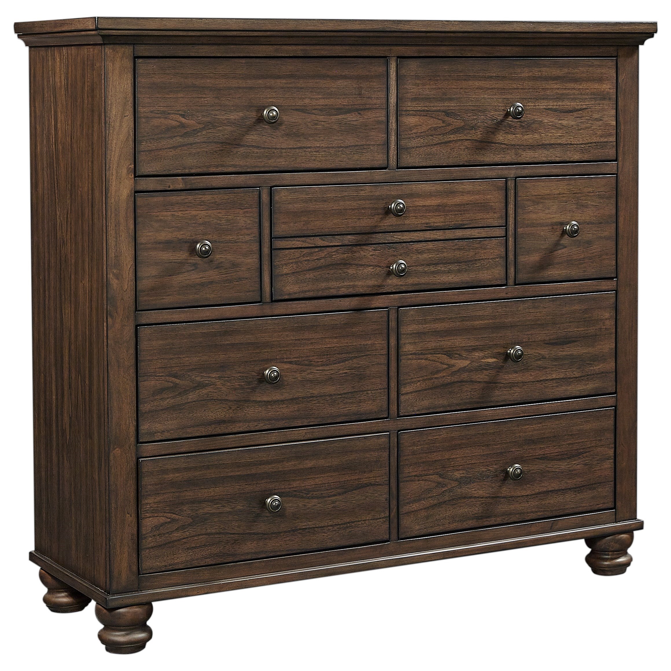 Aspenhome Hudson Valley Transitional Chest with 10 Drawers Godby Home